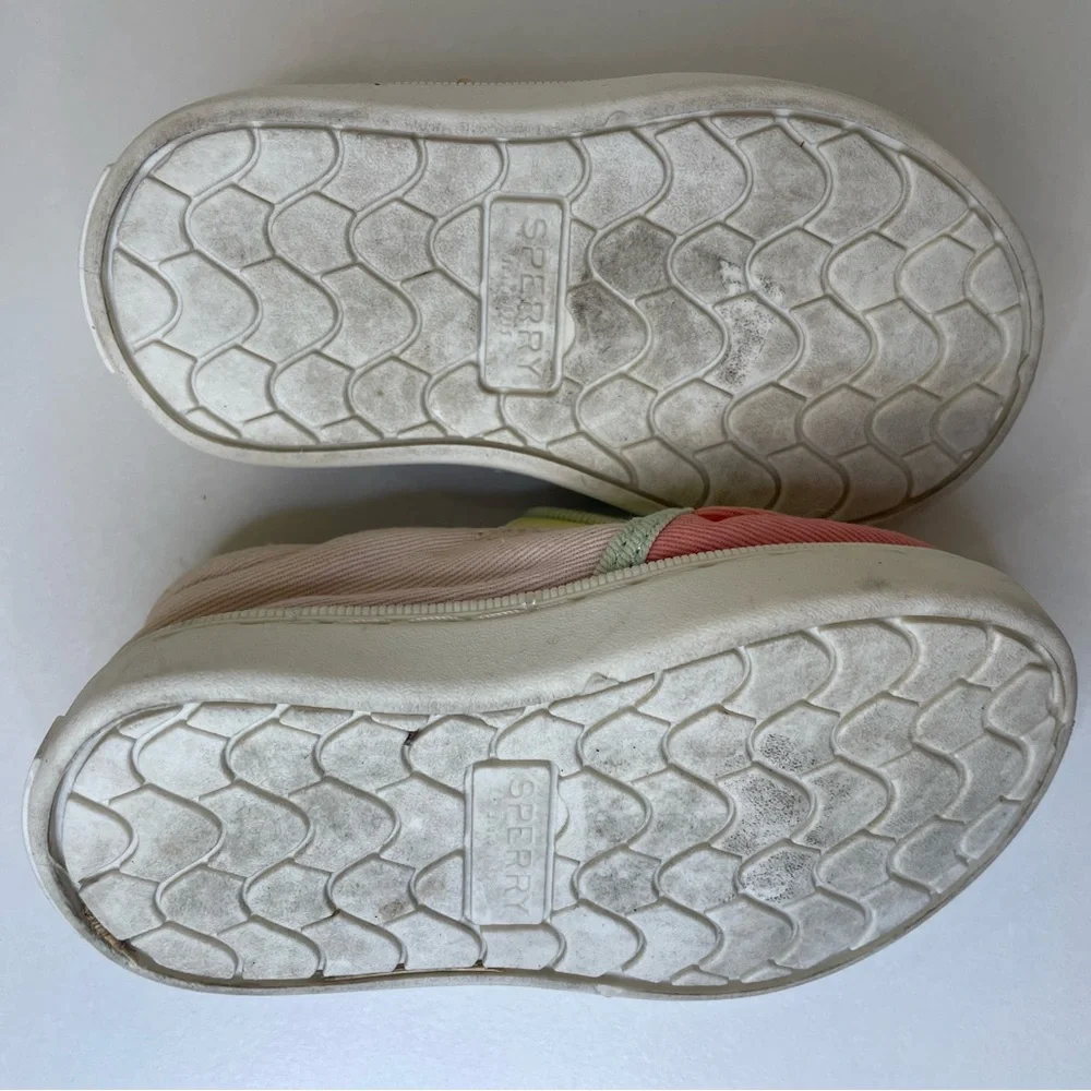 Sperry Top-Sider Kids Unisex Salty‎ Jr. Washable Sneaker Size 5M